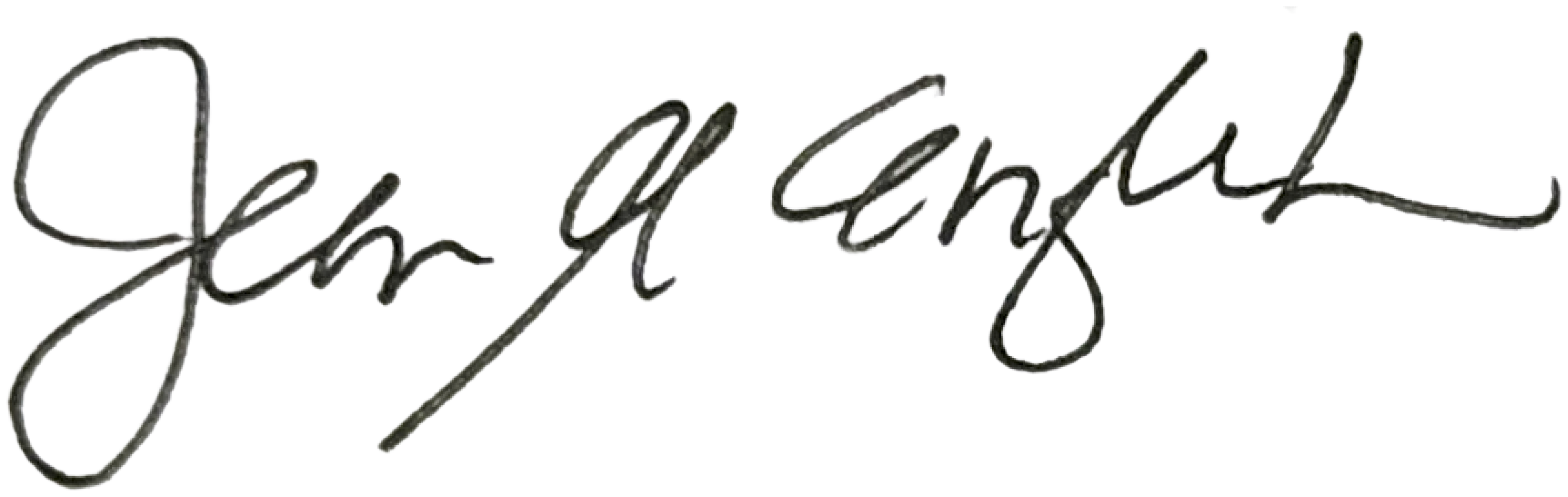 Jean English signature