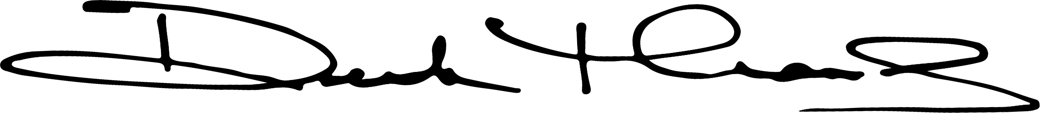 Derek Thomas signature