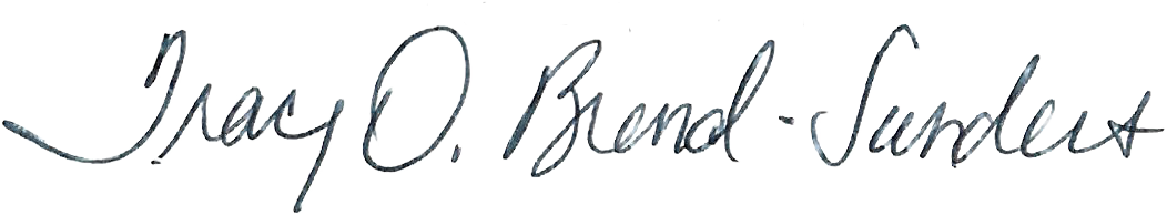 Tracey Brand-Sanders signature